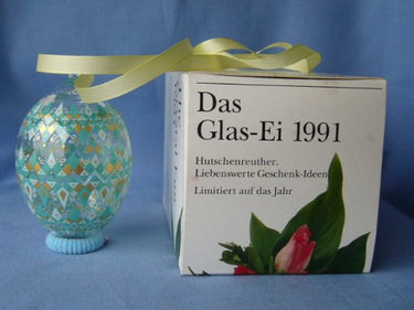Hutschenreuther - The Egg 1991 made of glass / crystal on sale